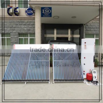 2015 new product European Style Split Pressurized Solar Water Heater (double coil copper 200liter)