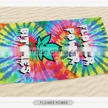 brazil hot custom towel water dog fashion larger circular folding beach towel pareo 3d digital print custom hot sale wholesalers