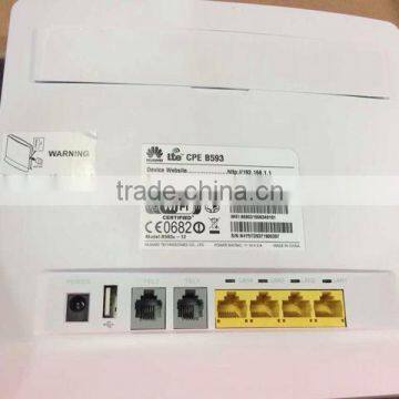 Original Unlocked Huawei B593u-12 FDD 4G LTE WiFi Router photo-3