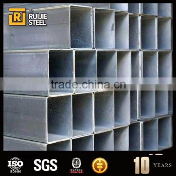 agriculture square pipe, greenhouse stracture pipe, pre galvanized stracture pipe