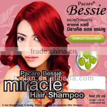 Chinese Herbal Hair Dye Shampoo,Hair Color Shampoo,Shampoo Hair Dye Color,Natural Actives,Cover grey hair naturally,For watsons