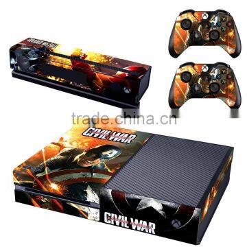 OEM Design Replace Console PVC Waterproof Skin Sticker for Microsoft Xbox One