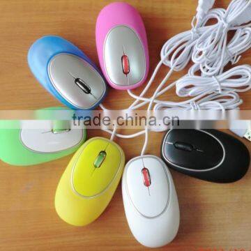 Anti-stress Wired Silicon Soft Mouse as Christmas Gift photo-5