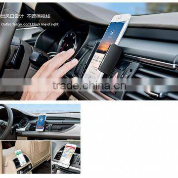 360 Degree Rotatable Adjustable 5" Car Air Vent Mount Phone Holder for IPhone 6 Plus,iPhone 4/4s/5/5s/5c/6,Samsung S3/S4/S5/S6 photo-4