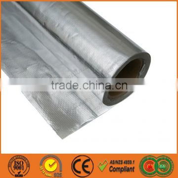 Double side woven aluminum foil,woven fabric foil