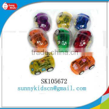 Pull back car mini toy capsule toy