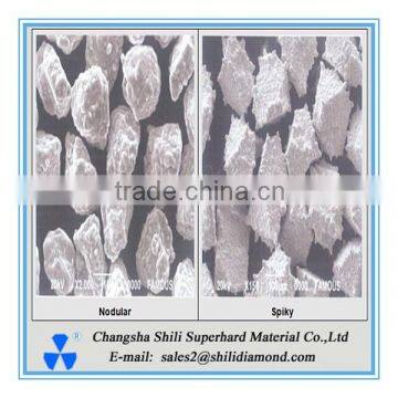 Industrial Synthetic Ni Coating Diamond CBN Powder Coated Synthetic Diamond Grit photo-2