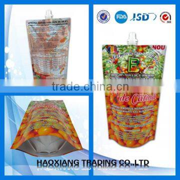 Nice Healthy Spout Water Pouch,Hot Sale Drink Bag