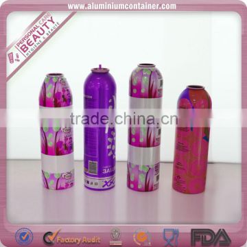 Aluminum Aerosol Cans for Dry Shampoo