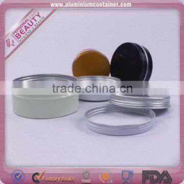 Solid Perfume Aluminum Tea Jar