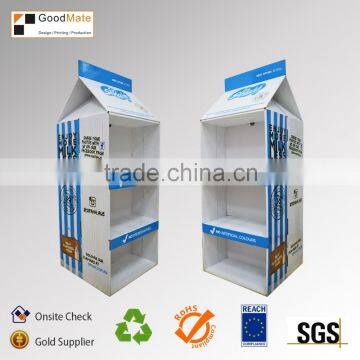 China Supplier Sugar-free Juice Promotion Cardboard Floor Display Stands photo-3