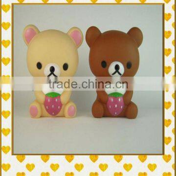 animals bright pvc unique vinyl doll