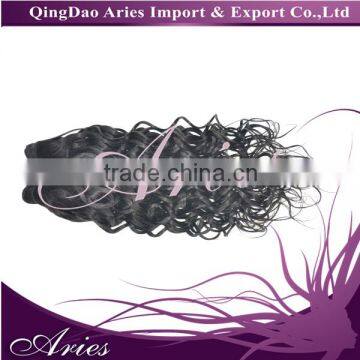 Virgin Brazilian Curly Hair Extensions 100% Unprocessed Remy Human Hair