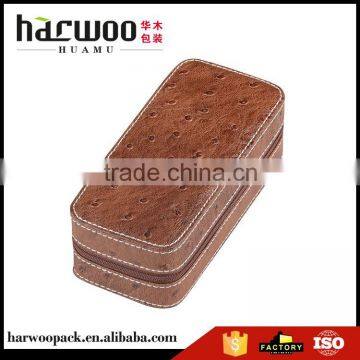 Factory Sale custom design on sale luxury leather watch box with different size