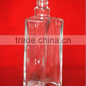 Wholesale High Quality China Supplier Flat Liquor Bottle