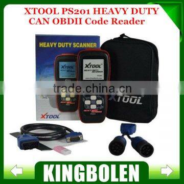 2015 100% Original XT00L PS201 Heavy Duty Code Reader OBD II/EOBD/CANBUS Compliant Heavy truck Vehicles Diesel Tool
