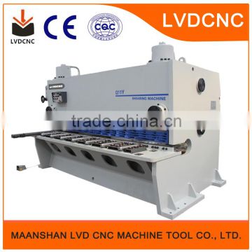 Chinese Manufacture QC11K/Y 6mm 6000mm Hydraulic Guillotine Shearing Machine