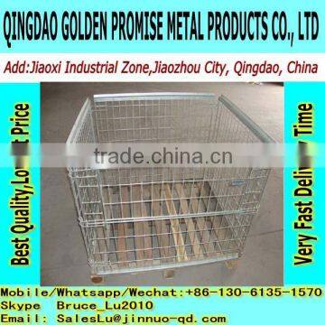 Square Hole Shape and Welded Mesh Type Galvanized Gabion Wire Mesh Gabion Cage