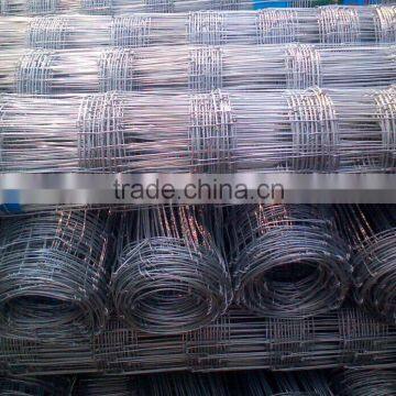 Low carbon steel wire metal animal farm fence panel