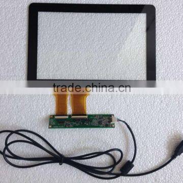 19inch capacitive touch panel,projected capacitive touch screen(PCAP) USB controller