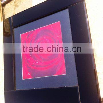 cheap new designed black color decorative mirror frames factory price