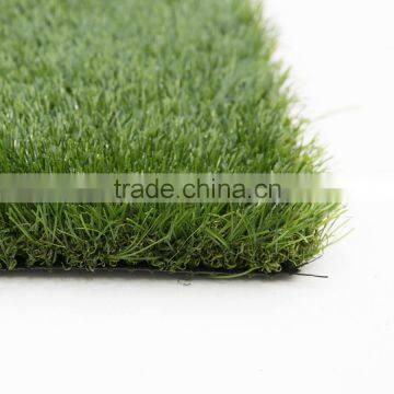 PE Yarn Artificial Grass Rubber Mat Fake Turf Lawn