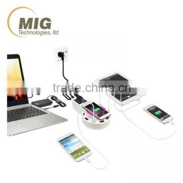 12A 8 USB Ports Wireless Phone Charger For Samsung Galaxy S6 For Iphone 4/5/6/6s photo-3