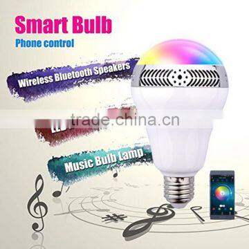 E26 Light Bulb with Integrated Bluetooth Speaker