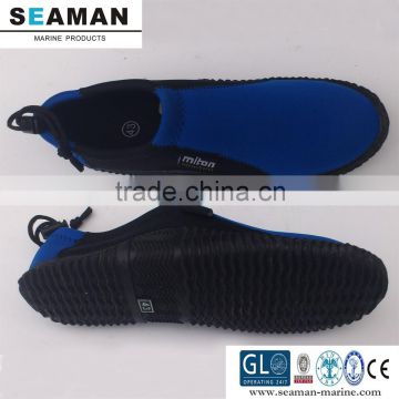 2015 new design soft light weight 4mm neoprene surfing aqua shoes water sports