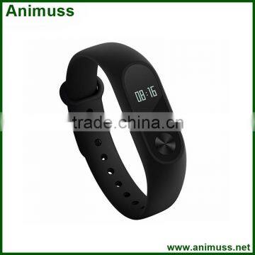 2016 New Premium OLED Screen Original Xiaomi Mi Band 2 Smart Wristband Heart Rate Fitness Bracelet Support Whatsapp Facebook Quality Choice photo-5