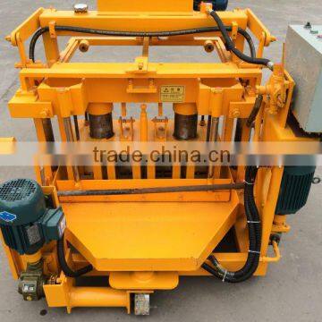 QT40-3A moving hollow block making machine cement egg laying brick machine price