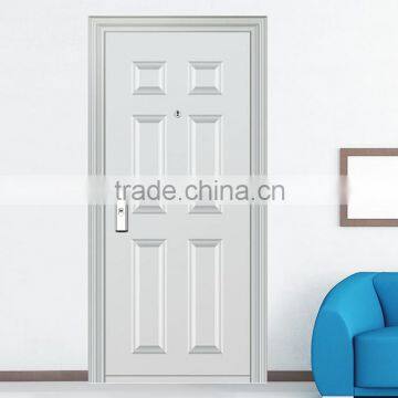 Newest Hot Sale White Primer Steel Security Door