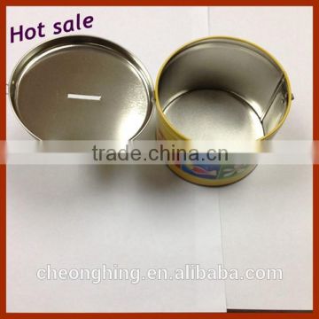 Factory direct Coin bank gift tin can