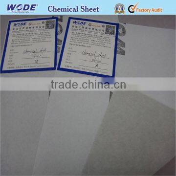 Shoes upper and heel with glue shoes reinforcement material