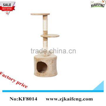 Eco-friendly Feature and pet products Deluxe carpet cat tree toys KF8014