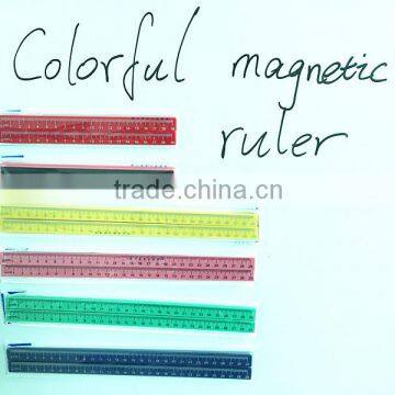 School supplier Whiteboard white board magnetic plastic ruler BW-015,016