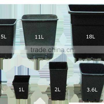Wholesale Hydroponic Nursery Plastic Plant Bag outdoor plant pot