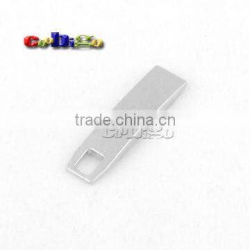 24*6mm Metal Zipper Pull Tap Zinc Alloy Nickle Plated For DIY Zipper Sliders #FLQ159-S photo-3
