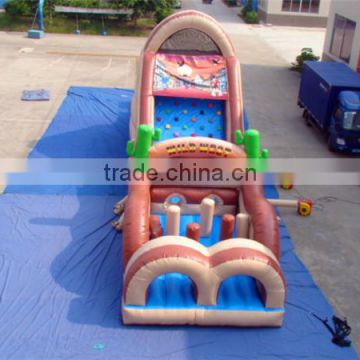 Large inflatable obstacle course race, big inflatable obstacle for kids