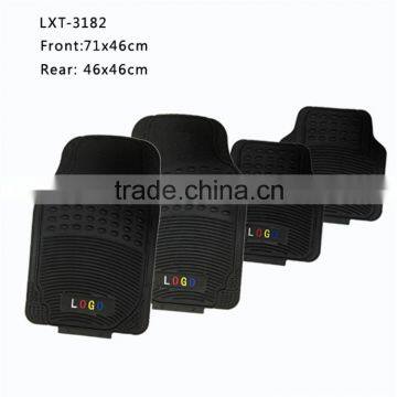 OEM 4pcs/5pcs of Pvc Car Mat Factory Universal Rubber Mat With Your Own Logo photo-4