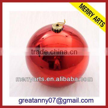 Express Wholesale Large Red Plastic Christmas Balls Big Christmas Decoration Ball
