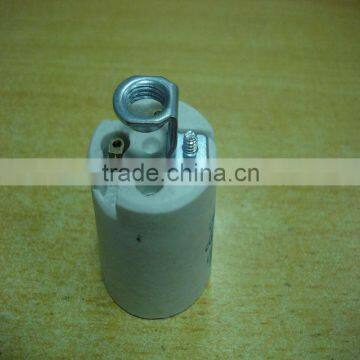 65) E26 UL Ceramic Lampholder With M10*1 Bracket