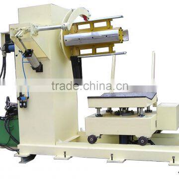 hydraulic uncoiler with cart