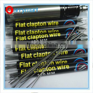 2016 big ohm coil popular wire coil 24awg Flat Clapton wire