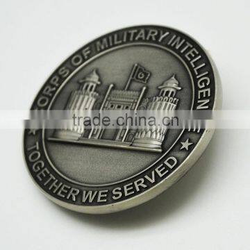High Quality Custom Antique Nickel Souvenir Coin With Eagle photo-3