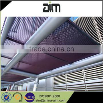 exterior decorative expanded metal mesh/decorative expanded sunscreen mesh