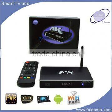 indoor entertainment device 4K android tv box from shenzhen factory