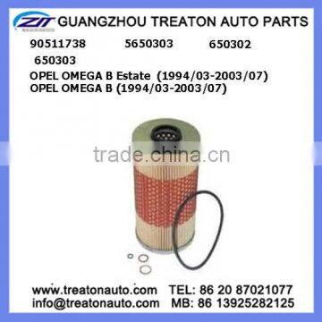 OIL FILTER 90511738 5650303 650302 650303 FOR OPEL OMEGA B ESTATE 94-03 OMEGA B 94-03