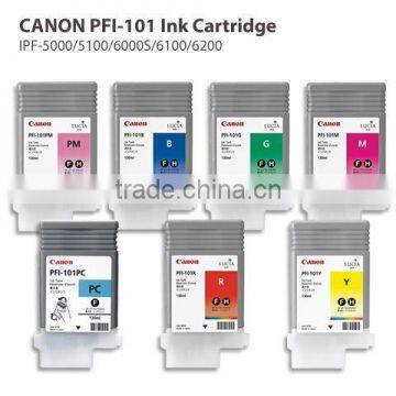 Canon PFI-101 original ink cartridge for iPF-5000 5100 6000S 6100 6200 printer