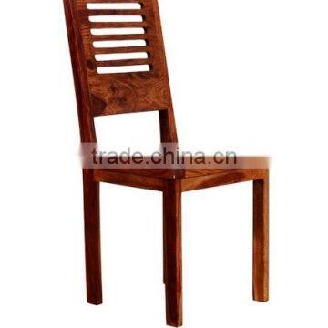 RUDRA SOLID WOODEN RESTAURANT CHAIR , ROSEWOOD DINING CHAIR